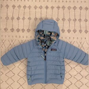 Patagonia toddler jacket 12-18 month reversible